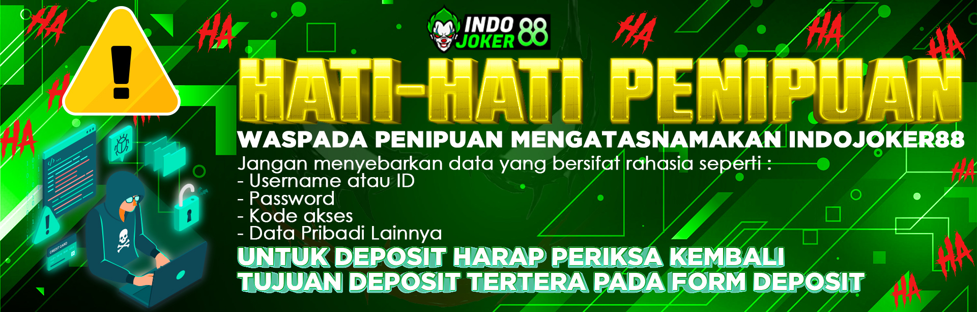 WASPADA PENIPUAN