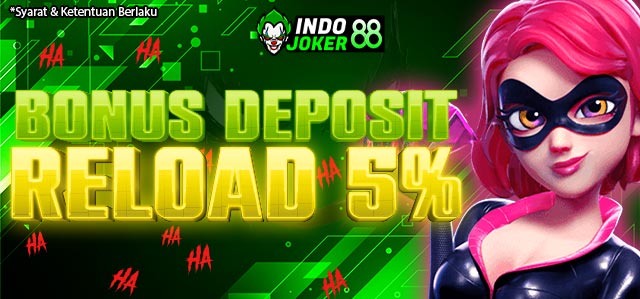BONUS RELOAD 5% HARIAN